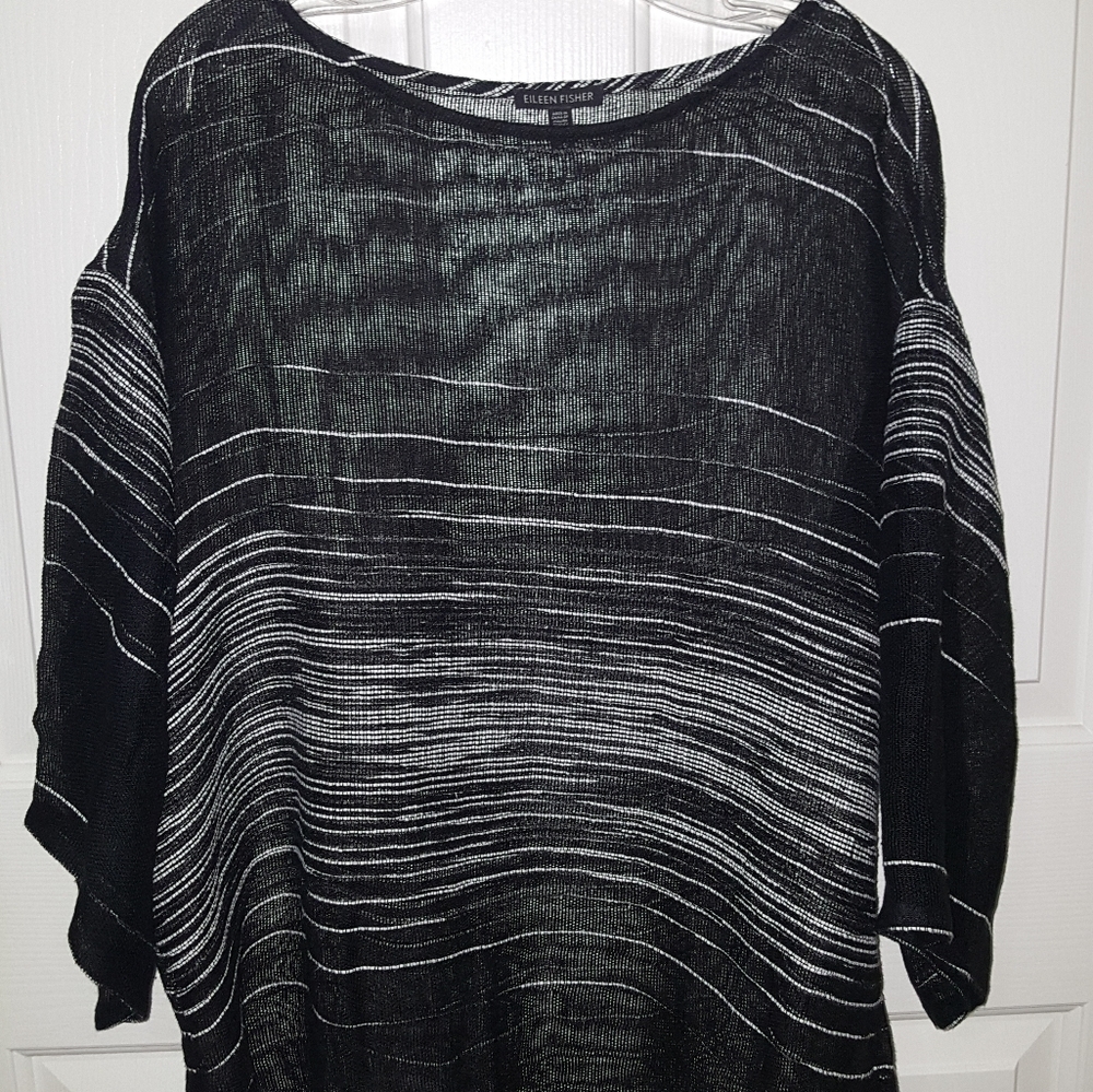 Eileen Fisher Bateau Neckline Top